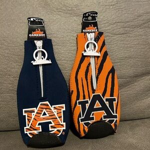 Auburn Tigers Set of 2 Beer Bottle Holder Coozie Koozi Neopre bundle HG72